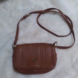 Tory Burch brown mini crossbody